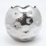 Оригінальна металева ваза-куля з нерівною поверхнею Milano HOFF Interieur  - фото