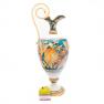 Підлогова керамічна ваза у формі глека з ручним розписом L´Antica Deruta  - фото