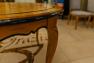Розсувний обідній стіл із натурального масиву французької вишні Luis XV AM Classic  - фото