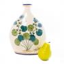Оригінальна ваза з вузьким шийком Malva із серії кераміки «Ботаніка» L´Antica Deruta  - фото