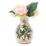 Керамічна ваза із зображенням вересу з колекції декору «Ботаніка» L´Antica Deruta  - фото