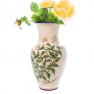 Кількість: Ваза класичної форми Valeriana з колекції кераміки «Ботаніка» L´Antica Deruta  - фото
