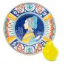 Декоративна тарілка із колекції художньої кераміки Museo Plate L´Antica Deruta  - фото