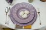 Набір 6 обідніх тарілок Loto Comtesse Milano  - фото