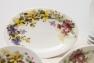 Овальна таріль з барвистим малюнком «Квітковий настрій» Ceramica Cuore  - фото