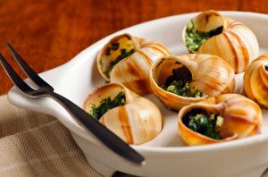 Escargot Baked With Parsley Butter and Garlic