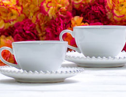 Романтический сюрприз от Villa Grazia – скидка 14% на идеальную пару чайных чашек