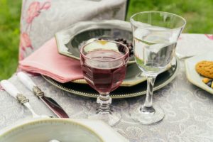 Прозрачные бокалы для вина Bastide и Villa d'Este