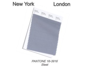 Базовые цвета Pantone: Sleet