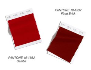 NYFW палитра Pantone: Samba и Fired Brick